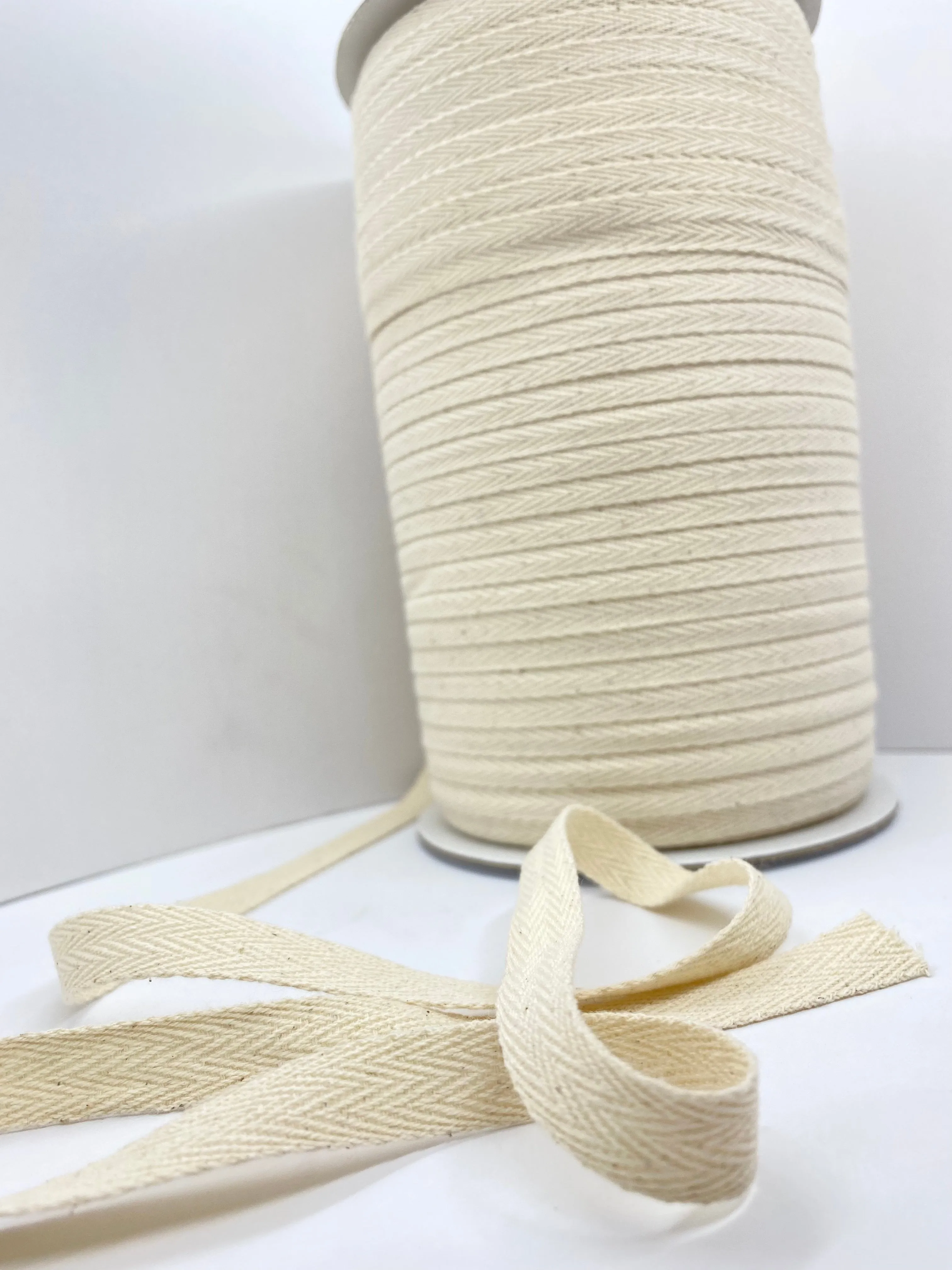 1/2" White Twill Tape