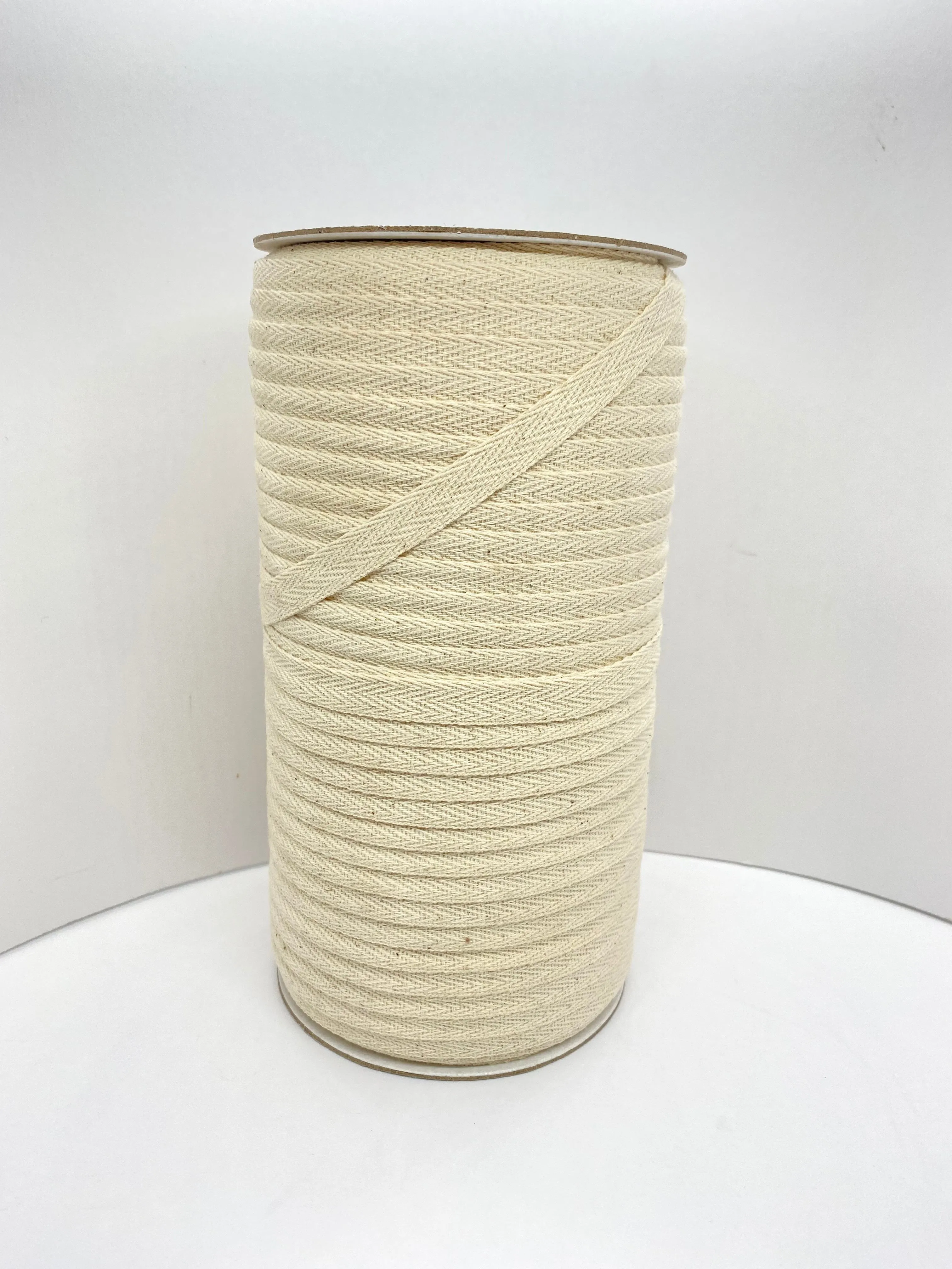3/8" Natural Twill Tape