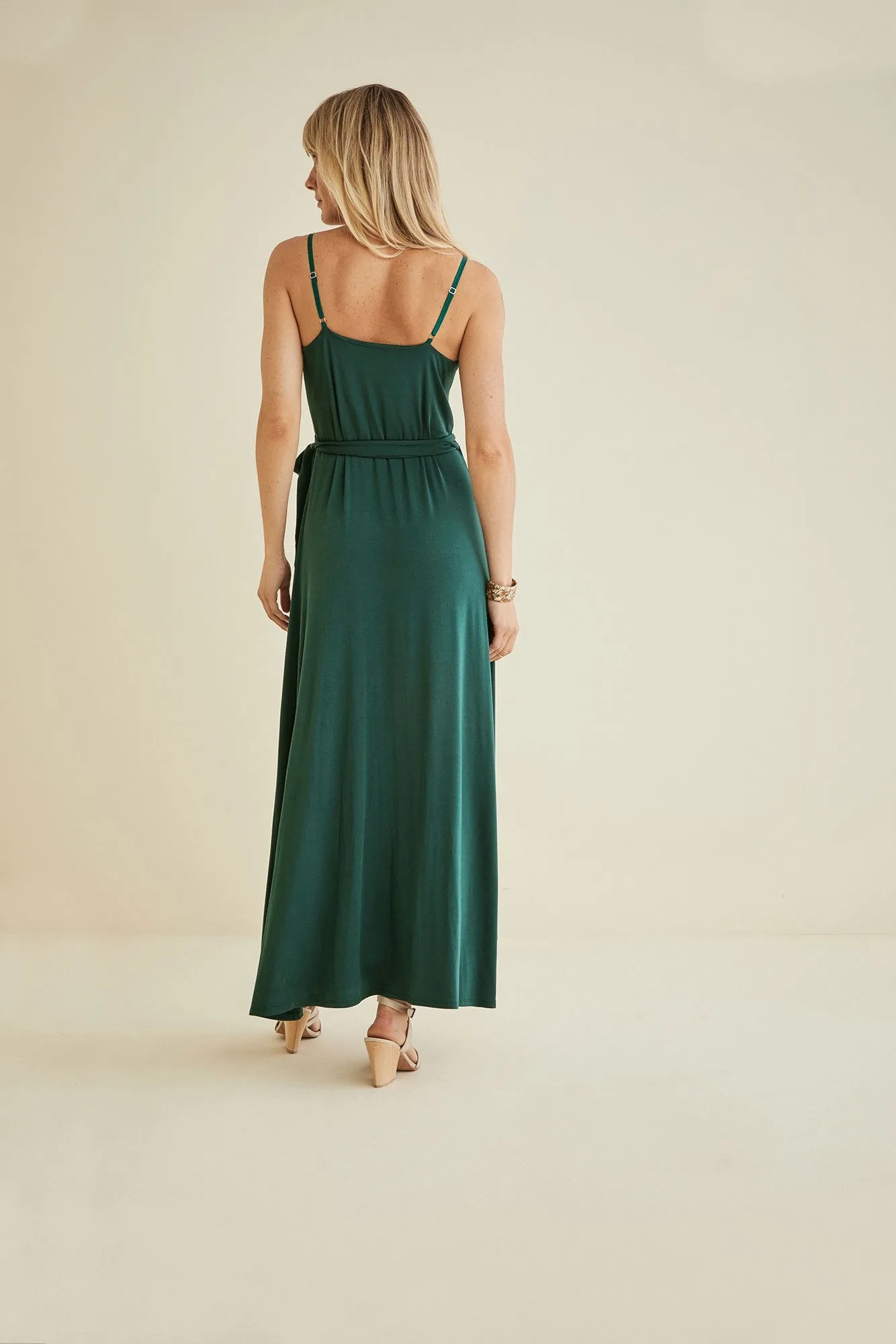 Astrida Maxi Wrap Dress