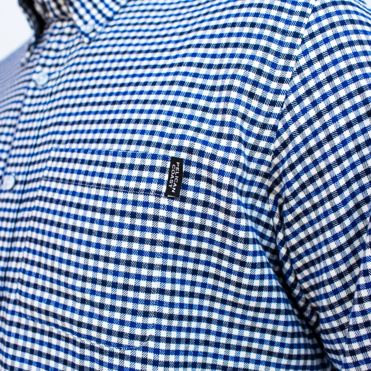 Block Island Flannel - Navy & Royal Tattersall
