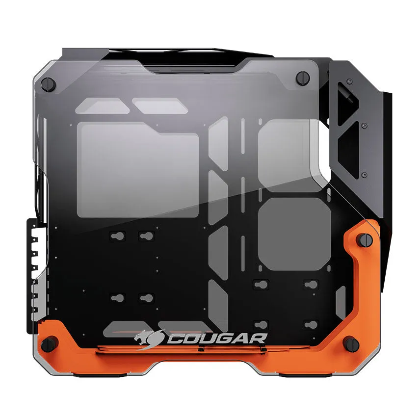 Cougar Blazer S, Mid Tower, Black/Orange