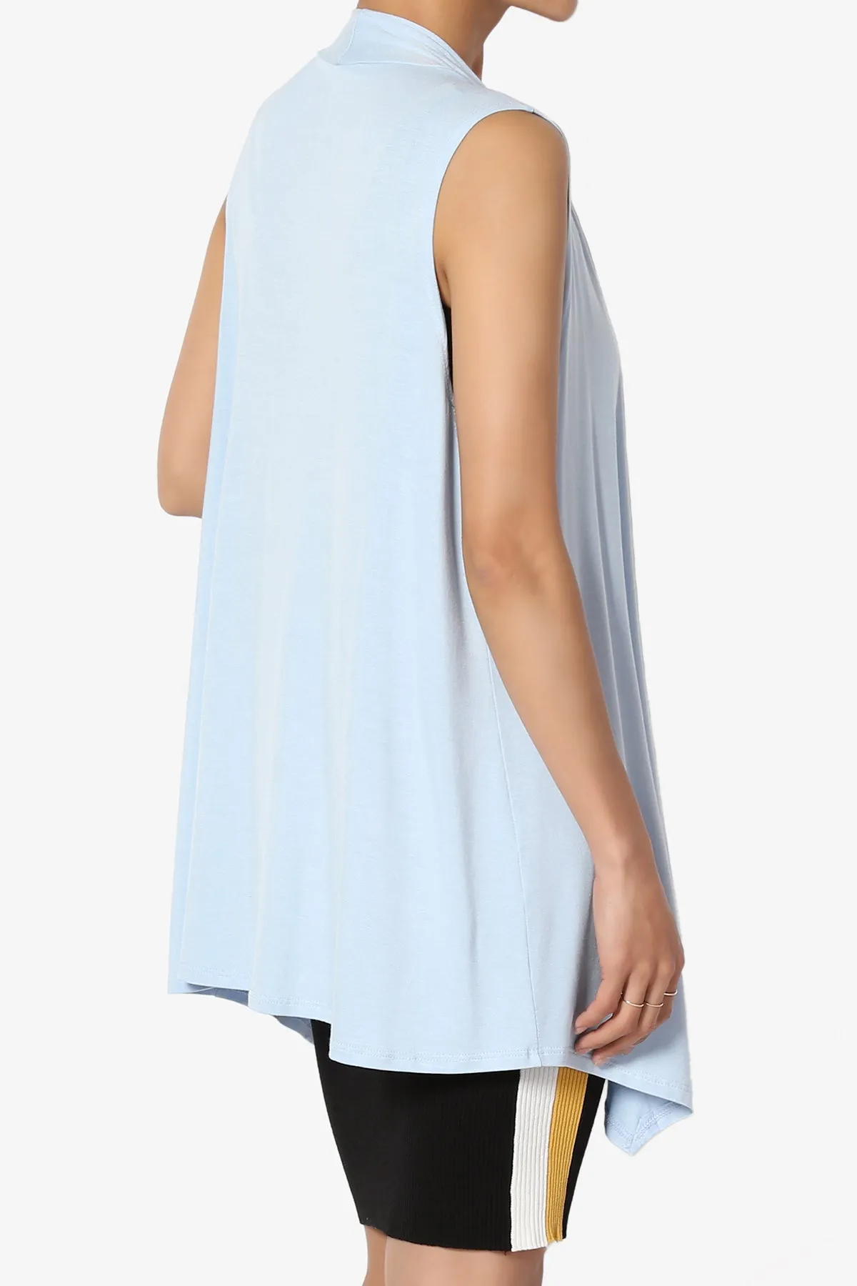 Danna Draped Jersey Vest PLUS