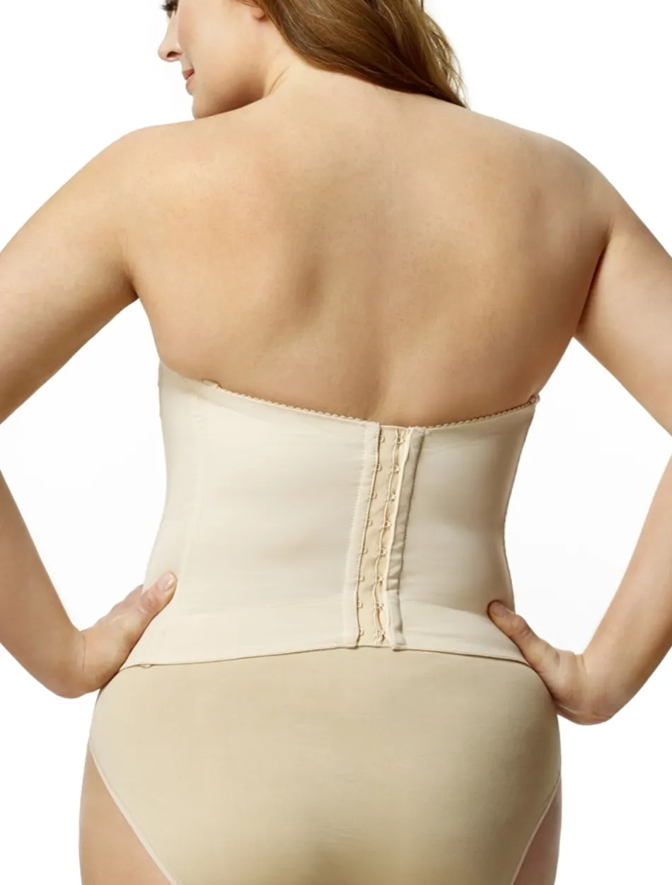 Elila Lace Longline Strapless Bra, Nude | Nude Longline Bra | Nude Elila Bustier