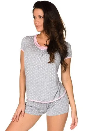 Grey Simply Me Short Set