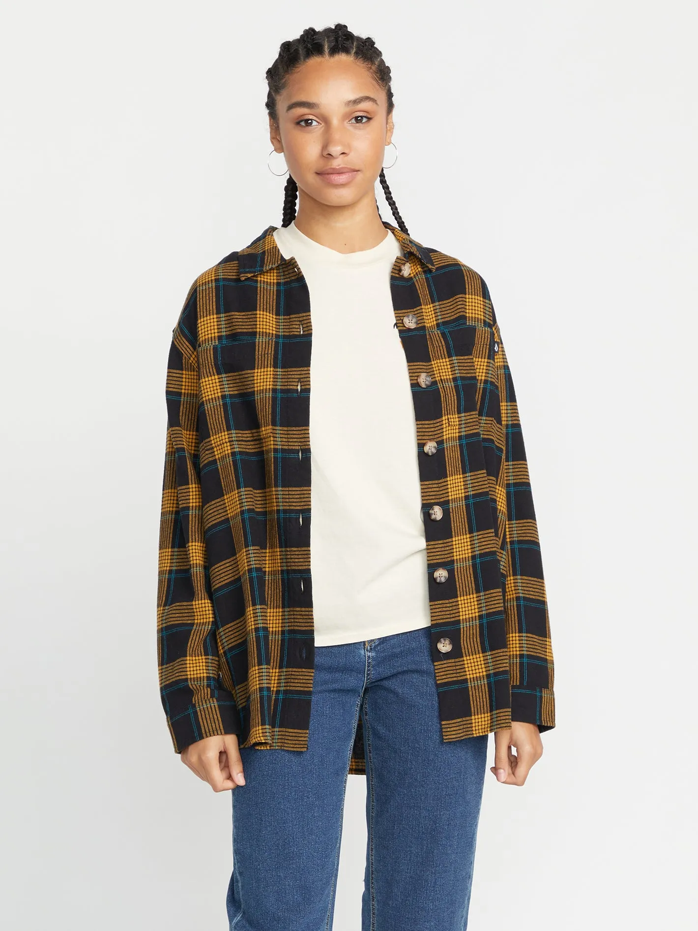 Oversize Me Long Sleeve Shirt - Black