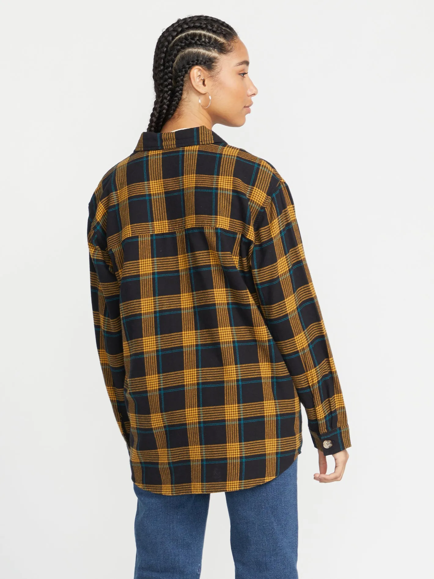 Oversize Me Long Sleeve Shirt - Black