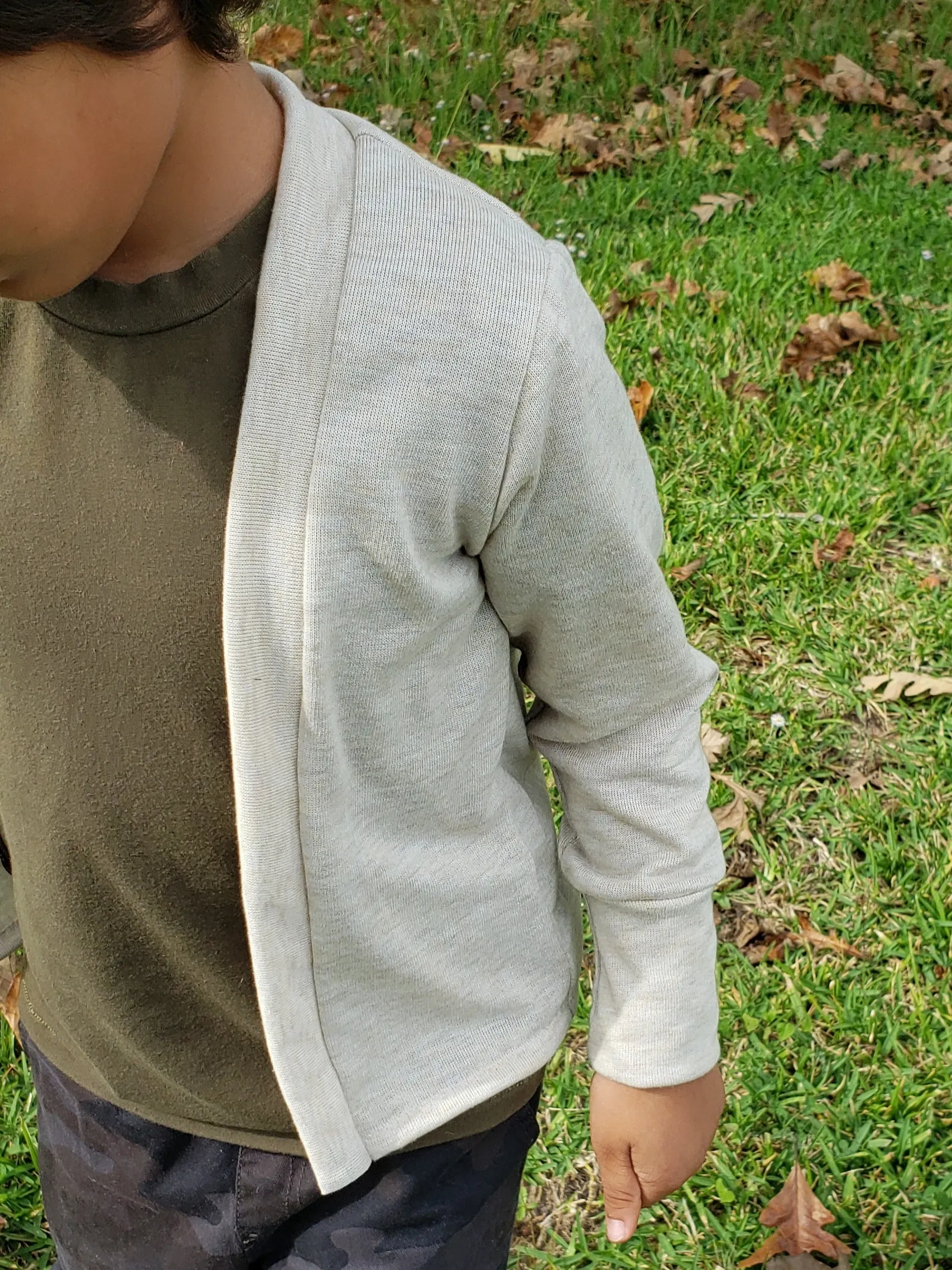 Youth Niagara Cardigan Digital Sewing Pattern Sizes NB-16Y