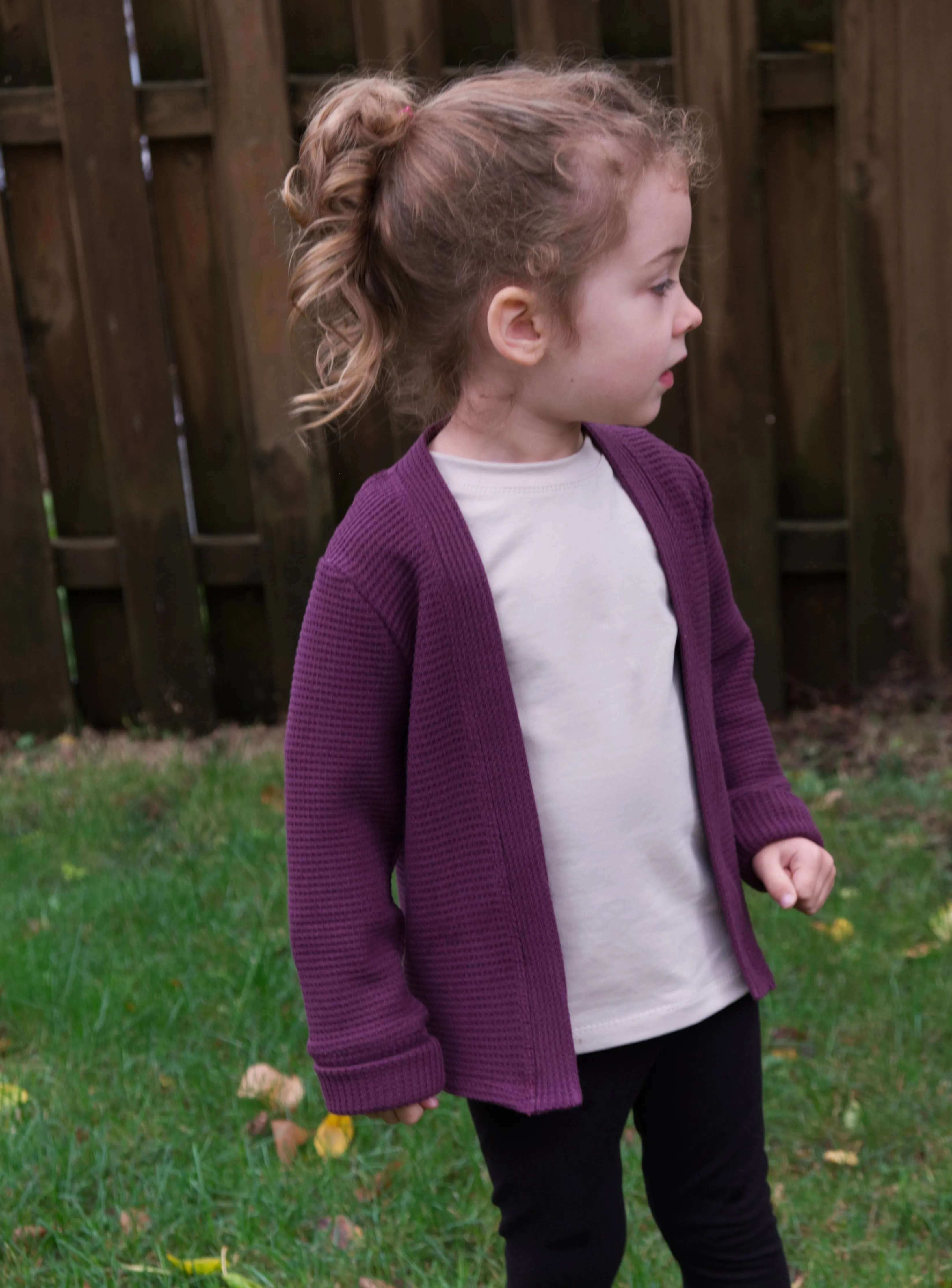 Youth Niagara Cardigan Digital Sewing Pattern Sizes NB-16Y
